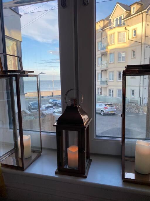 Luxury Modern 1Bed Sea View Apartment Rhos-on-Sea Luaran gambar