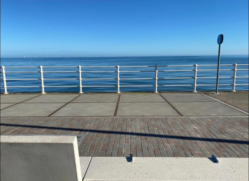 Luxury Modern 1Bed Sea View Apartment Rhos-on-Sea Luaran gambar